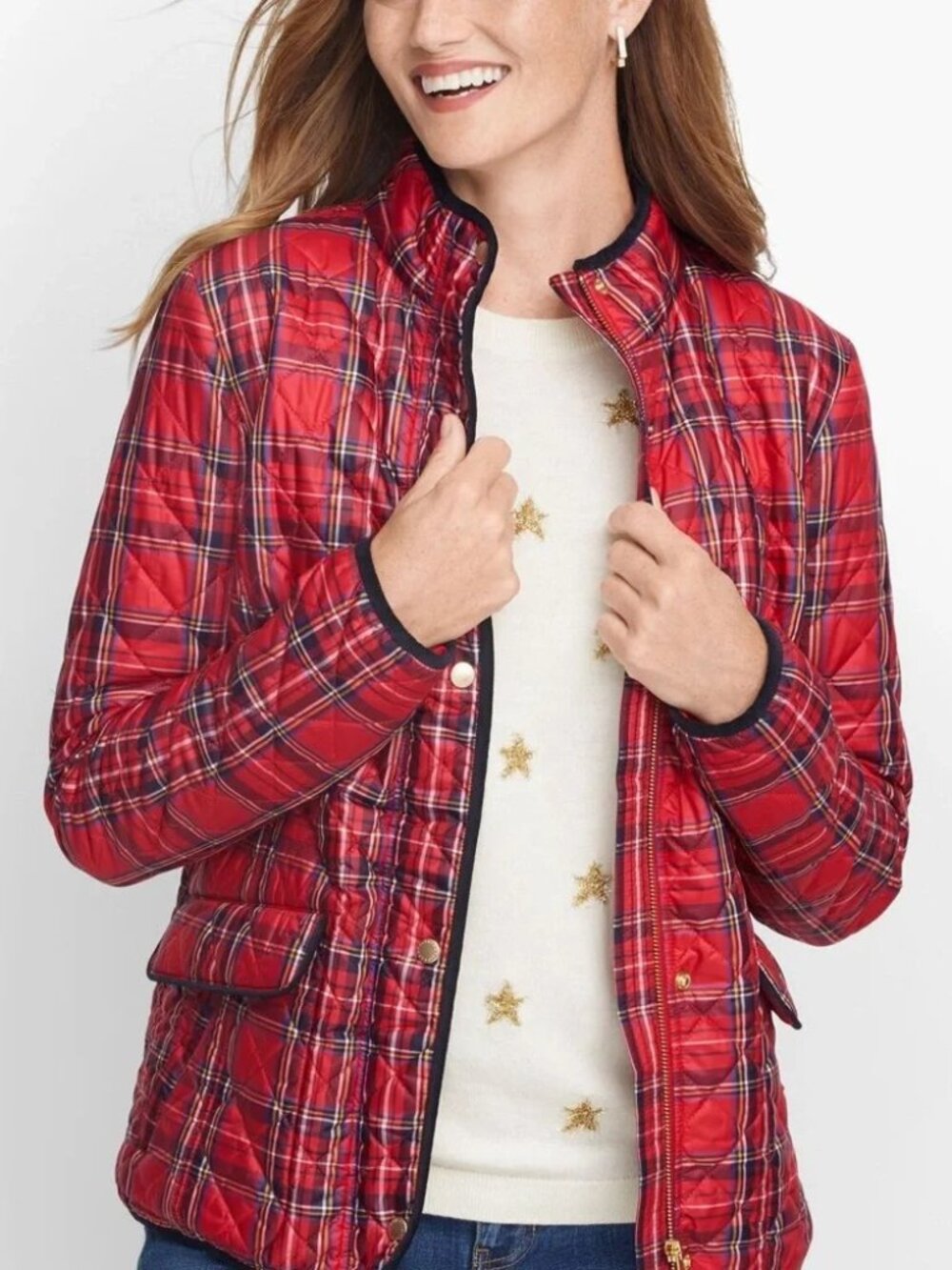 Talbots Plaid Jacket